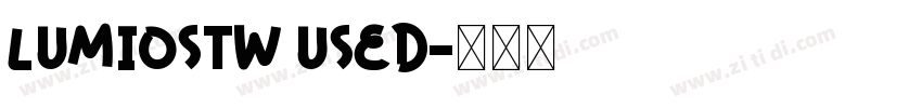 LumiosTW Used字体转换